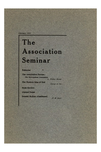 The Association Seminar (vol. 19 no. 05), February, 1911