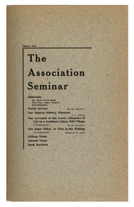 The Association Seminar (vol. 24 no. 6), March 1916