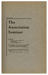 The Association Seminar (vol. 25 no. 8), May-June 1917