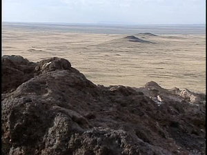 Views on Top of Volcano