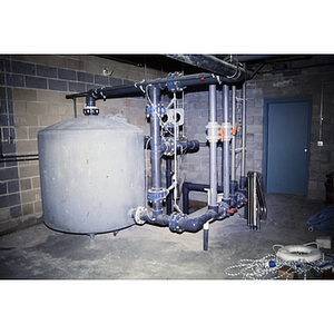 Basement plumbing system