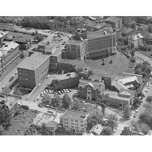 Roxbury, New England Baptist Hospital and the area, Boston, MA