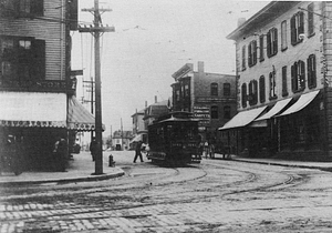Corner of Main and Albion Street in 1890