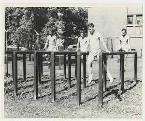 Army Air Corps Cadets Training at Springfield College (ca. 1943)