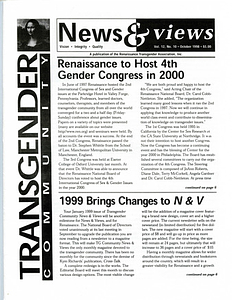 Transgender Community News & Views, Vol. 12 No. 10 (October 1988)