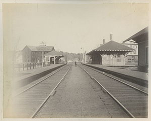 Cedar Park Railroad station: Melrose, Mass.