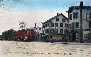 West side of Main Street, Wakefield, Mass.