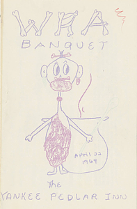 1964 Women's Recreation Association banquet brochure (April 22, 1964)