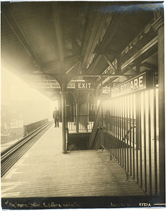 City Square Station, east platform looking south