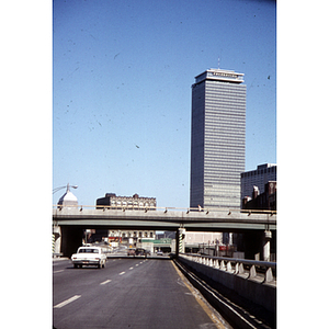 Prudential Tower from the Massachusetts Turnpike