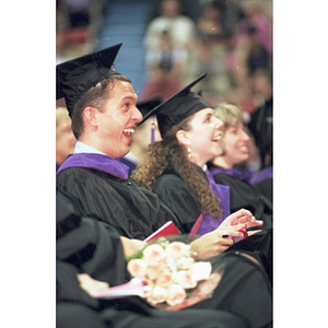 Law graduates at their Law School commencement