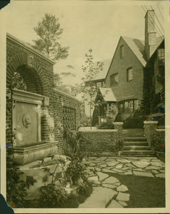Exterior view of the Dreier Estate, Winchester, Mass., undated