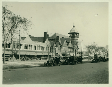 View of Coolidge Corner, Brookline, Mass., ca. 1904-1912