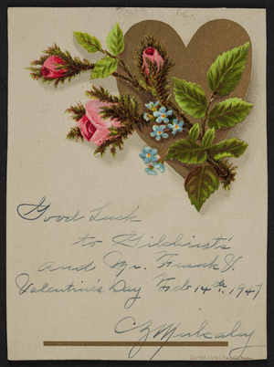 Trade card for R. & J. Gilchrist, dry goods, 5 & 7 Winter Street, Boston, Mass., 1880