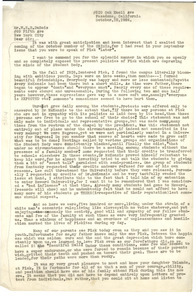 Letter from J. D. Fowler Jr. to W. E. B. Du Bois