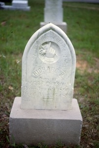 New Prospect Cemetery (Mississippi) gravestone: Wilson, Richard (d. 1891)