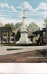 Beverly, Mass, Soldier's Monument