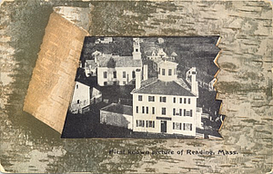 First known picture of Reading, Mass.