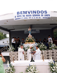 Stage at Feast of our Lady of Loreto