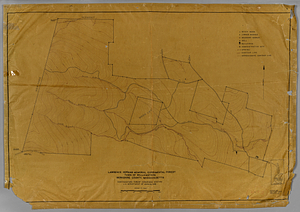 Lawrence Hopkins Memorial Experimental Forest map