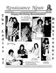Renaissance News, Vol. 2 No. 5 (May 1988)