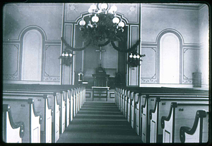 Interior of Congregational Church, Central Street