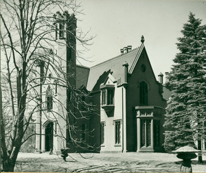 Exterior view of the Harral-Wheeler House, Bridgeport, Conn., undated
