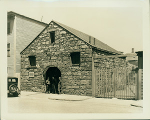 Exterior view of the Old Roxbury Jail, Roxbury, Mass., undated