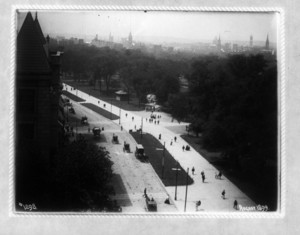View of Boston Common and Tremont Street, Boston, Mass., August 1899