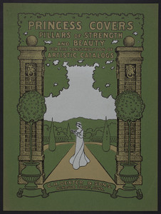 Princess Covers, pillars of strength and beauty for the construction of artistic catalogs, C.H. Dexter & Sons, Windsor Locks, Connecticut, undated