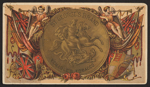 Trade card for Venable's St. George's Brand Tobacco, location unknown, undated