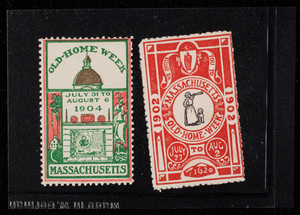 Poster stamps, Massachusetts Old Home Week