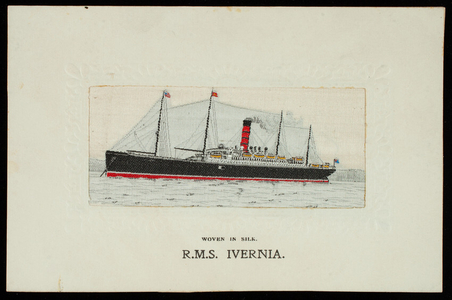R.M.S. Ivernia, location unknown, undated