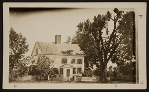 Exterior view of the Marrett House, Standish, Maine, undated