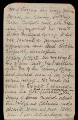Thomas Lincoln Casey Notebook, July 1889-September 1889, 03, see if they are any longer needed
