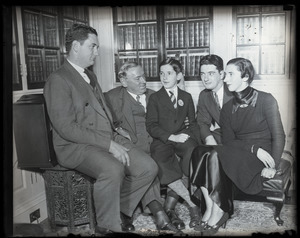 James Michael Curley and family