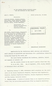 Rennie v. Klein, case information