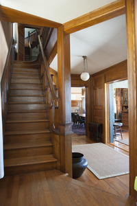 Staircase at Naulakha, Rudyard Kipling's home from 1893-1896