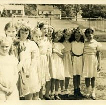 Peirce School - 5th grade girls - 1949