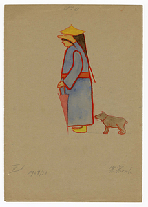 Sketch by Helmut Hirsch, 1927-1928