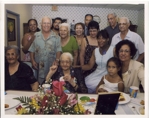 101st birthday party for Laura Marallino Pires
