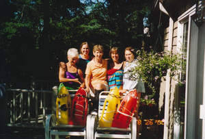 Morning swim--Great Pond