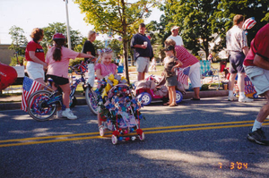 4th of July baby doll carriage parade