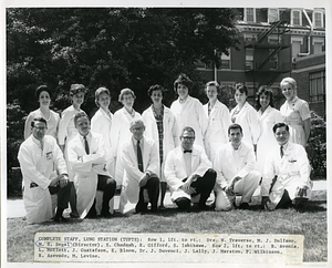 Complete staff, Lung Station (Tufts)