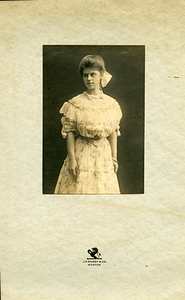 Marion E. Girilline, Hyde Park High School, class of 1905, class historian