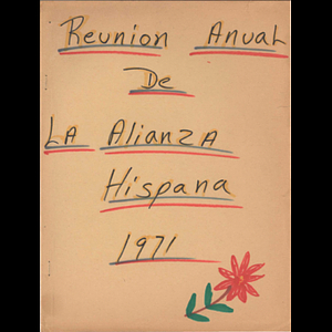 Reunion anual de La Alianza Hispana.