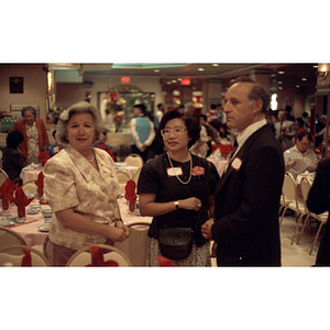 Suzanne Lee and guests at Chinese Progressive Association's 15th Anniversary Celebration