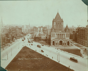 Copley Square looking east, Boston, Mass., 1907