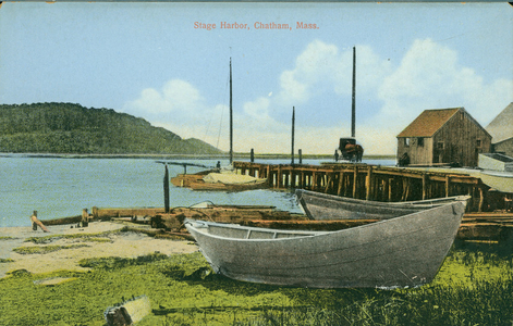 Postcard, Stage Harbor, Chatham, Mass.