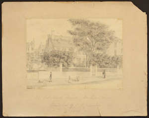 Hancock House, Boston, Mass., 1850